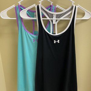 Under Armour Girls Tank size YXL - Lot of 2